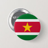Schaltfläche für Suriname Button (Vorne & Hinten)
