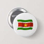 Schaltfläche für Suriname-Flag Button (Vorne & Hinten)
