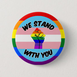 Schaltfläche für Transgender-Unterstützung Button