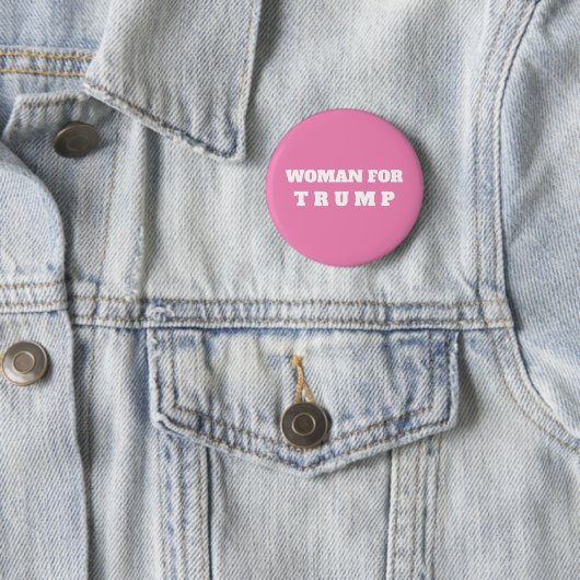 Schaltfläche FÜR TRUMP 2024 Button (Beispiel)