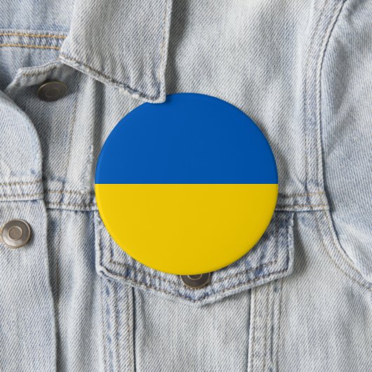 Schaltfläche für ukrainische Flagge (Ukraine) Button (Beispiel)