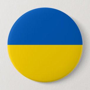 Schaltfläche für ukrainische Flagge (Ukraine) Button