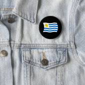 Schaltfläche für Uruguay-Flagge Button (Beispiel)