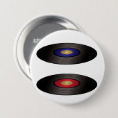 Schaltfläche für Vinyl-Schallplatten Button (Vorne & Hinten)