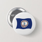 Schaltfläche für Virginia-Flagge Button (Vorne & Hinten)