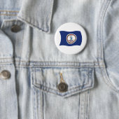 Schaltfläche für Virginia-Flagge Button (Beispiel)