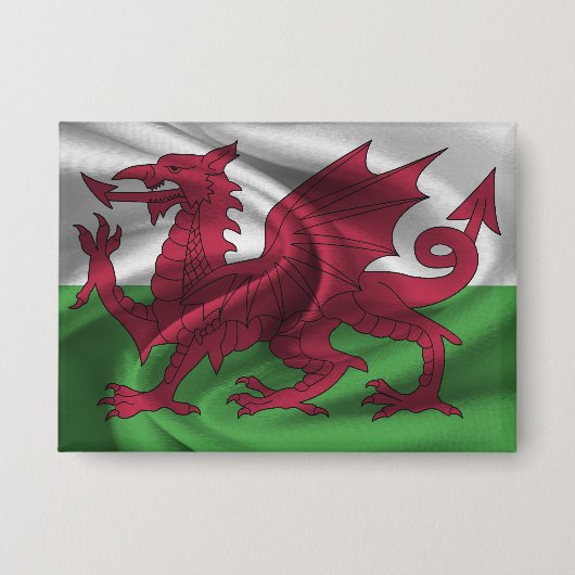 Schaltfläche für Wales Button (Vorderseite)