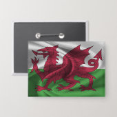 Schaltfläche für Wales Button (Vorderseite/Rückseite)