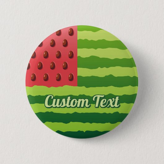 Schaltfläche für Wassermelone Button (Vorderseite)