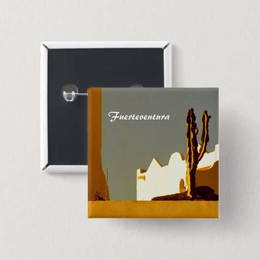 Schaltfläche Fürteventura Button (Vorne & Hinten)