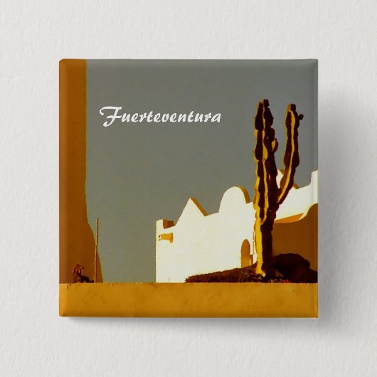 Schaltfläche Fürteventura Button (Vorderseite)