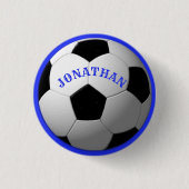 Schaltfläche "Fußball-Kindname" Button (Vorderseite)
