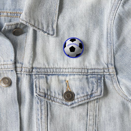 Schaltfläche "Fußball-Kindname" Button (Beispiel)