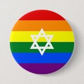 Schaltfläche "Gay Jewish Prilag" Button (Vorderseite)