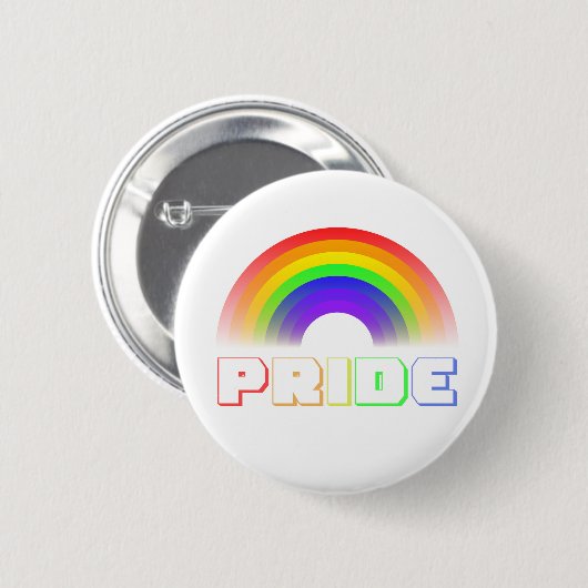 Schaltfläche Gay Pride Button (Vorne & Hinten)