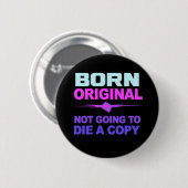 Schaltfläche geboren Original Button (Vorne & Hinten)