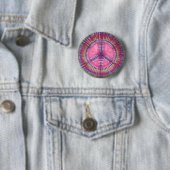 Schaltfläche "Gefärbte Krawatte für lila rosa Frie Button (Beispiel)
