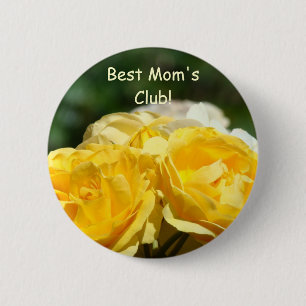 Schaltfläche Gelbe Rosen Blumentasten der besten M Button