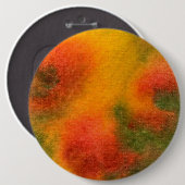 Schaltfläche "Gelber Kosmos" für Abstrakte Kunst Button (Vorne & Hinten)