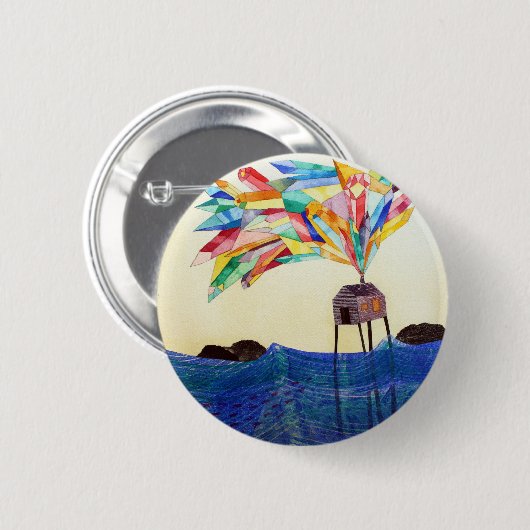 Schaltfläche Gem House 4 Button (Vorne & Hinten)