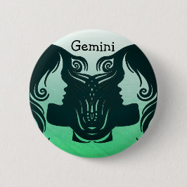 Schaltfläche "Gemini Horoscope Zodiac" Button