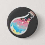 Schaltfläche "Genderflux Pride" Button (Vorderseite)