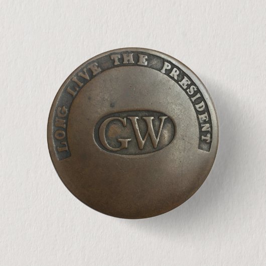 Schaltfläche George Washington Campaign Button (Vorderseite)