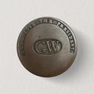 Schaltfläche George Washington Campaign Button