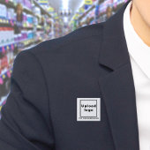 Schaltfläche "Geschäftsname" und "Logo" Button