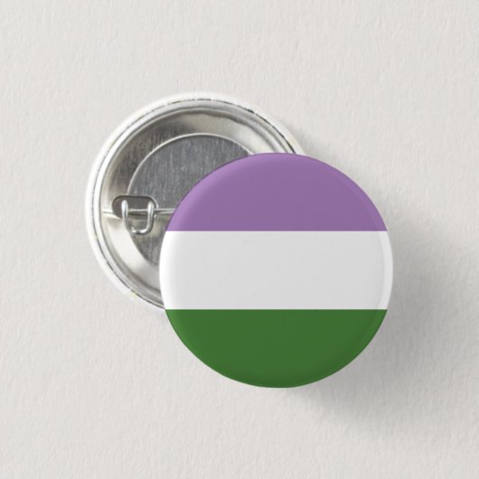 Schaltfläche "GeschlechtQueer Pride" Button (Vorne & Hinten)