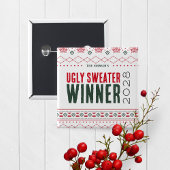 Schaltfläche "Gewinner des Ugg Sweater Contest" Button