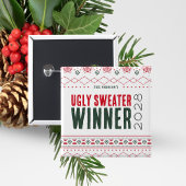 Schaltfläche "Gewinner des Ugg Sweater Contest" Button