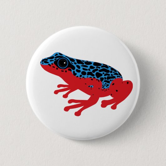 Schaltfläche "Gift Dart Frosch" Button (Vorderseite)