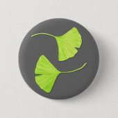 Schaltfläche "Ginkgo-Blätter" Button (Vorderseite)