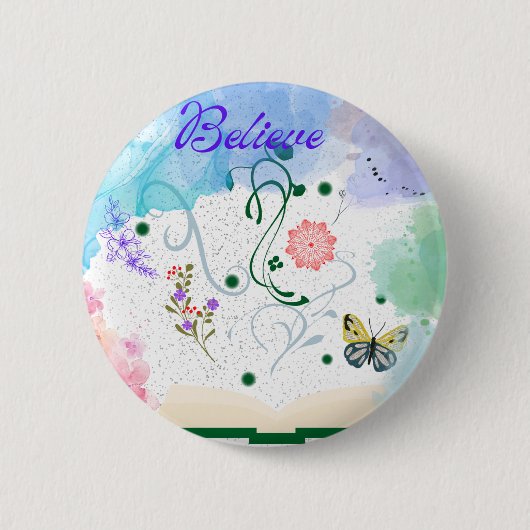 Schaltfläche "Glauben" Button (Vorderseite)