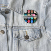 Schaltfläche Glitzer Makeup Button (Beispiel)