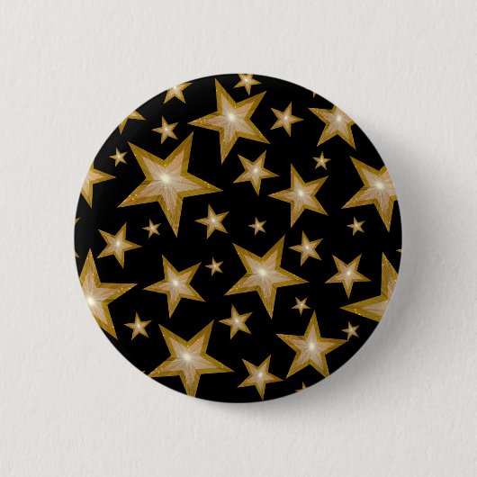 Schaltfläche "Gold" für Stars schwarz Button (Vorderseite)
