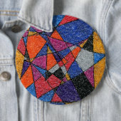 Schaltfläche "Gold und Juwelen" Abstrakte Kunst Button (Beispiel)