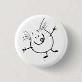 Schaltfläche "Goofy Doodle Typ" Button (Vorderseite)