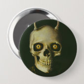 Schaltfläche "Gothic Devil Skull" Button (Vorne & Hinten)