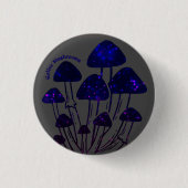 Schaltfläche "Gothic Mushrooms" Button (Vorderseite)