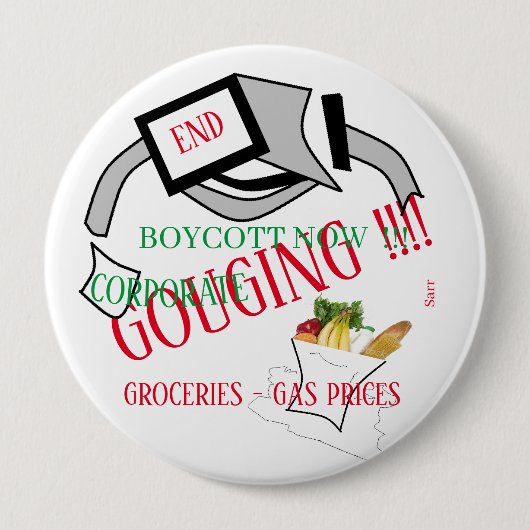 Schaltfläche: Gougen Button (Vorderseite)