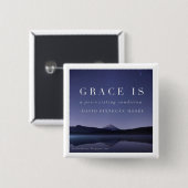 Schaltfläche Grace ist Button (Vorne & Hinten)