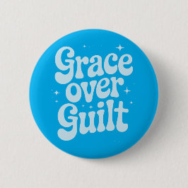 Schaltfläche "Grace Over Guilt Retro" Button