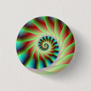 Schaltfläche "Graue und blaue Spiralstufen" Button