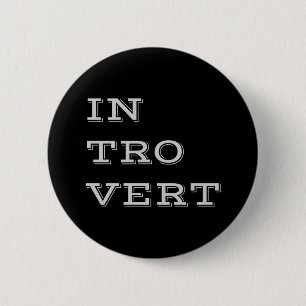 Schaltfläche Gray Introvert Button