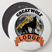 Schaltfläche "Great Wolf Lodge" Button (Vorne & Hinten)