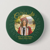 Schaltfläche "Green & Gold Star Graduate" Button (Vorderseite)