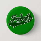 Schaltfläche "Green Irish Kleeblatt" Button (Vorderseite)
