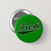 Schaltfläche "Green Irish Kleeblatt" Button (Vorne & Hinten)
